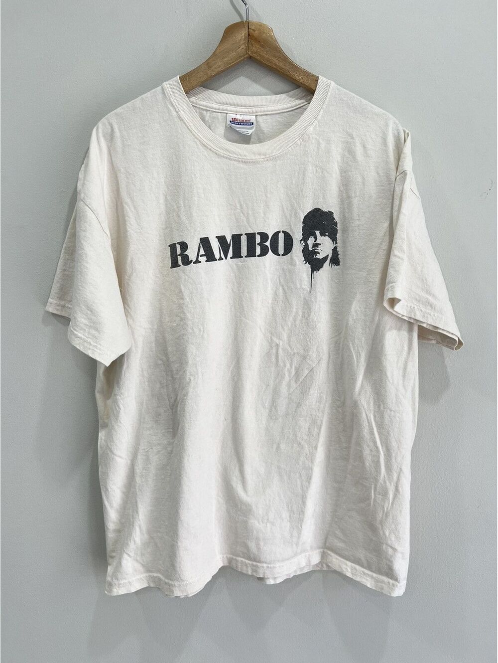 Vintage Rambo Tee Shirt movie promo